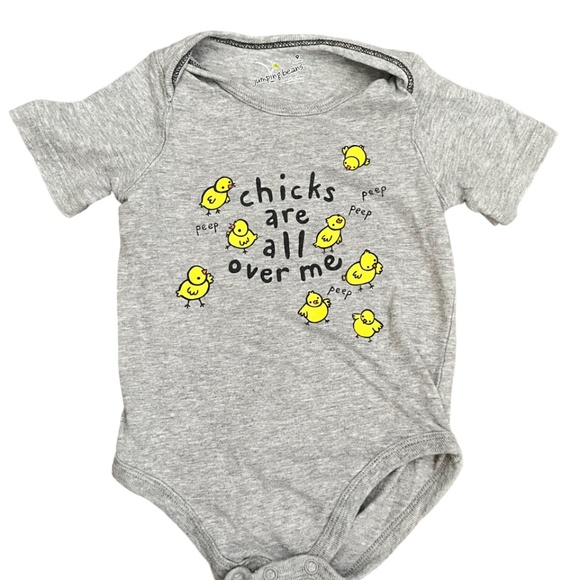 9 Short-Sleeved Baby Onesies from Carter's, Duck Duck Goose, Mon Cheri, 9 Months - Picture 10 of 13